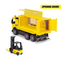 DHL Nákladné auto Volvo FM s vysokozdvižným vozíkom 35 cm
